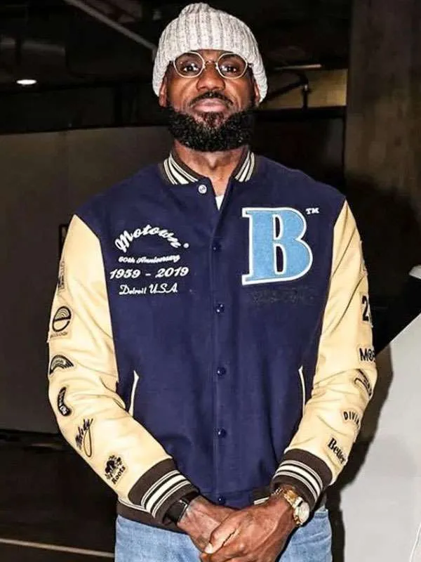 Motown-60th-Anniversary-LeBron-James-Varsity-Jacket 1 LeBron James Motown Varsity Jacket