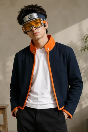 Naruto Kid Obito Open Jacket – Anime Cosplay Costume for Men