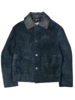 Edmonton Oilers Suede Leather Jacket