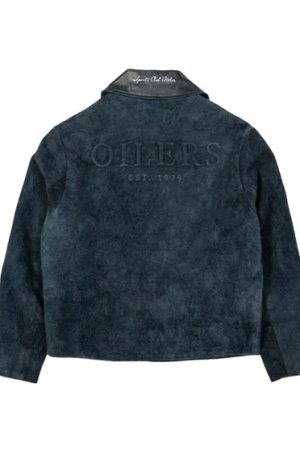 Edmonton Oilers Suede Leather Jacket