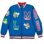 Super Mario Blue Bomber Jacket