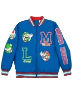 Super Mario Blue Bomber Jacket