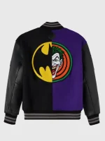 OVO X Batman X The Joker Split Varsity Jacket