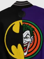 OVO X Batman X The Joker Split Varsity Jacket