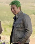 One Piece Roronoa Zoro Grey Jacket