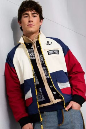 One Piece Jolly Roger Windbreaker Jacket