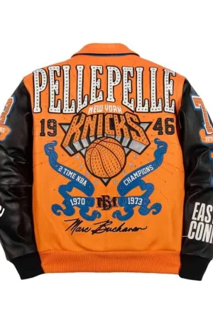 Pelle Pelle New York Knicks Leather Jacket