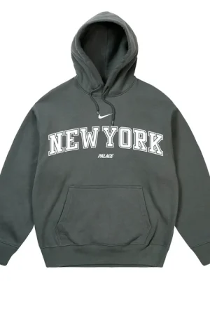 Palace Nike New York Grey Hoodie
