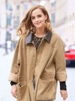 Emma Watson 2025 Brown Jacket