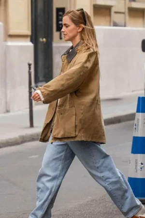 Emma Watson 2025 Brown Jacket
