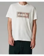 Paul Smith X Oasis White Stripe Logo T-Shirt