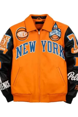 Pelle Pelle New York Knicks Leather Jacket