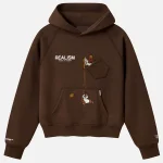 Realism x Disney Chip ‘n Dale Mocha Brown Hoodie