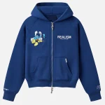 Realism x Disney Donald Duck Blue Hooded Jacket