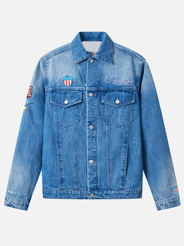 Realism x Disney U.S.A. Denim Jacket 01 Realism x Disney U.S.A. Denim Jacket