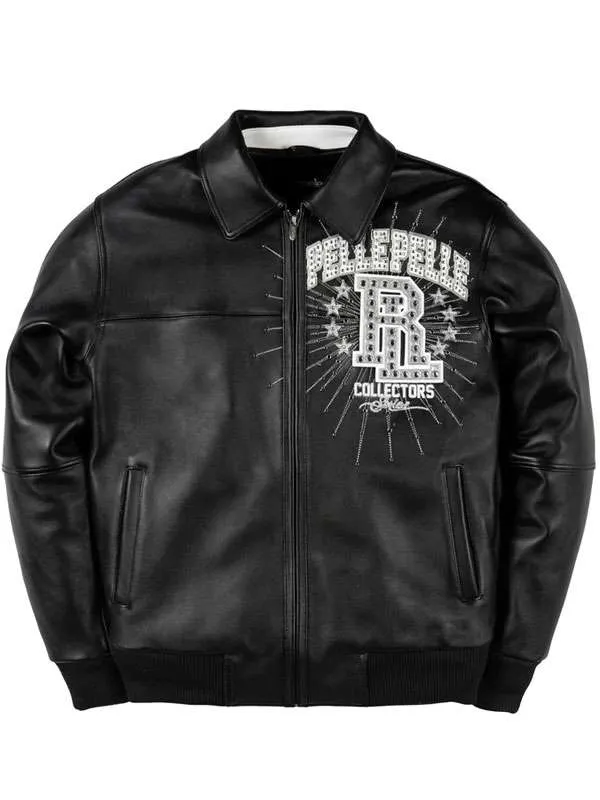 Rolling-Loud-Pelle-Pelle-Black-Bomber-Leather-Jacket 1 Pelle Pelle Rolling Loud Jacket