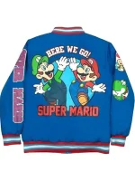 Super Mario Blue Bomber Jacket