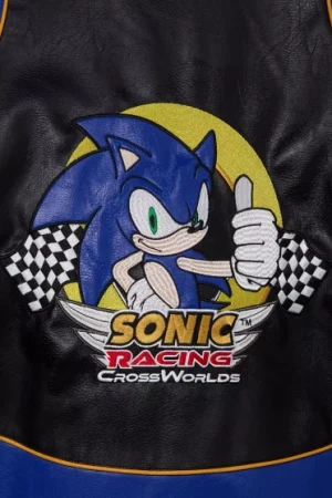 Sonic The Hedgehog Leather Jacket
