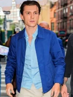 Tom Holland Blue Jacket