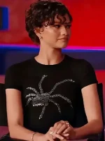 Spider-Man Brand New Day Press Tour 2026 Zendaya Spider T-Shirt - Image 2