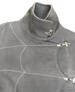 Spider Web Grey Fireman Clasp Grey Jacket