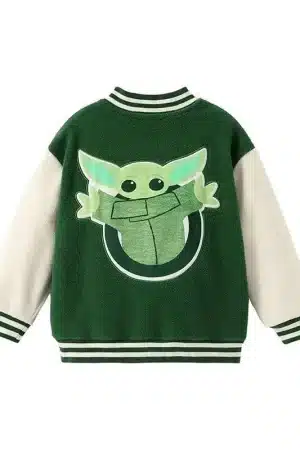 Star Wars The Mandalorian and Grogu Varsity Jacket