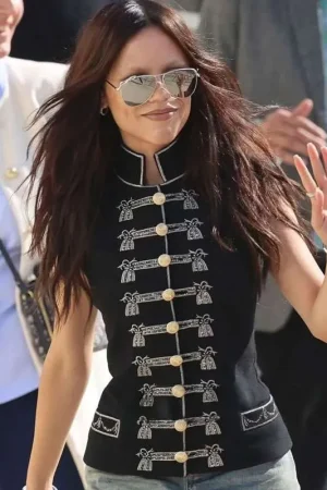 Summer 2026 Fashion Show Paris Jenna Ortega Black Vest