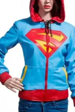 Supergirl Cosplay Leather Jacket