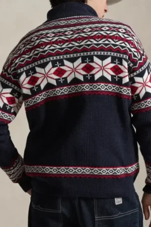 Team USA Wool Quarter-Zip Sweater
