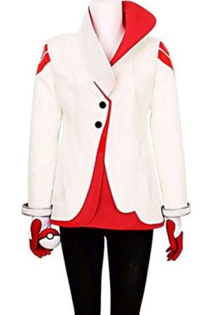 Pokemon Go Team Valor Candela White Jacket