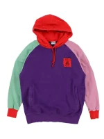 Teddy Fresh Color Block Hoodie