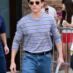 Tom Holland NYC 2026 Striped Sweatshirt
