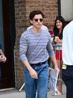 Tom Holland NYC 2026 Striped Sweatshirt