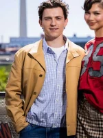 Spider-Man Brand New Day Berlin Promo Tom Holland Leather Jacket