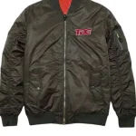 Top Dawg Entertainment Olive Green Bomber Jacket