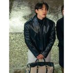 Typhoon Family Lee Jun-Ho Black Leather Jacket
