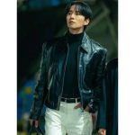 Typhoon Family Lee Jun-Ho Black Leather Jacket