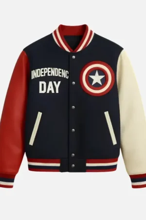 USA Independence Eagle Varsity Jacket
