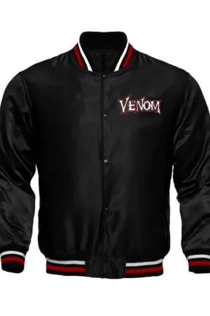 Venom Black Varsity Jacket
