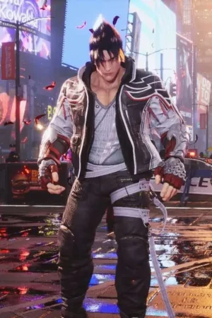 Tekken 8 Jin Kazama Leather Jacket