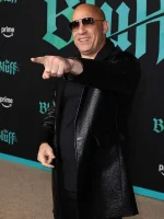 Vin Diesel The Bluff 2026 Event Leather Coat