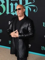 Vin Diesel The Bluff 2026 Event Leather Coat