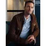 Will Forte Sunny Nights Suede Jacket