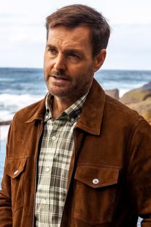 Will Forte Sunny Nights Suede Jacket