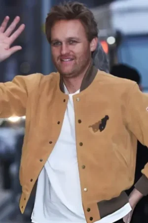 Wyatt Russell NYC 2026 Brown Jacket