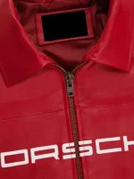 Aime Leon Dore × Porsche 993 Red Leather Jacket