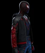 The End Spider-Man Miles Morales Red and Black Hoodie
