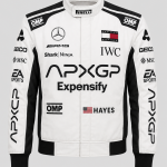 Brad Pitt F1 Racer Leather Jacket