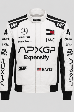 Brad Pitt F1 Racer Leather Jacket