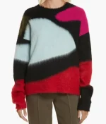 Claim To Frame S02 Frankie Jonas Color-Block Knitted Sweatshirt
